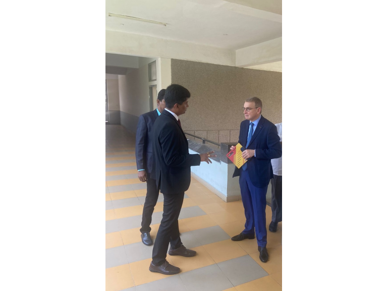 The visit of the Consul General of the Russian Federation to Coimbatore