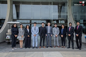The visit of the Consul General to the «Woxsen» University